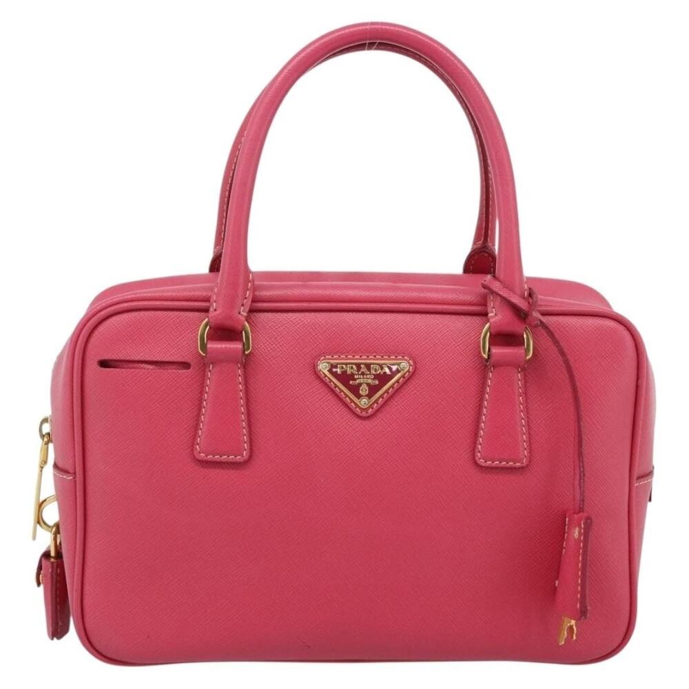 Prada Saffiano Galleria Handbag Pink